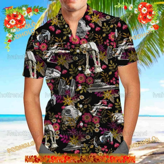 Star Wars 3D Hawaiian Shirt For Fans