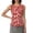 Red, variant on Plaid Button Tank Tops for Women Sleeveless Crew Neck Lace Vest Slim Fit Cotton Y2k Elegant Tops Casual Work Tops for Spring Summer(Brown,XL)