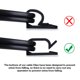 thumbnail image 4 of XHF 120 clips adhesivos organizadores de cables blancos, 4 of 7