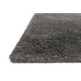 thumbnail image 2 of Loloi II Mila Shag Solid Charcoal Area Rug, 2 of 5