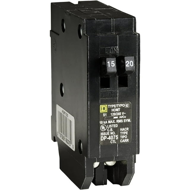 Disyuntor Schneider Electric HOMT1520CP 15A&20A 120/240V