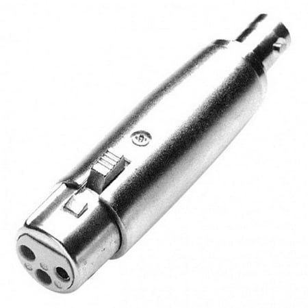 3 pin xlr female to bnc jack