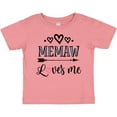 thumbnail image 3 of Inktastic Memaw Grandma Loves Me Girls Baby T-Shirt, 3 of 5