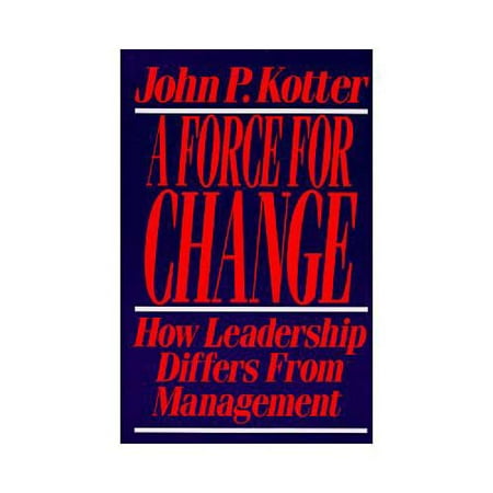 Force for Change: How Leadership Differs from Management