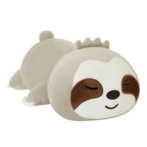 SQEQE Weighted Sloth Plush, Cute Soft Pillow Toy Gift for Kids 13.8 Inch, 1.6 Lbs