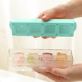 thumbnail image 1 of Naittoop New For Summer Easily Detachable Membrane Home Food Grade Four Compartment Ice Maker Glacier Pattern, 1 of 6