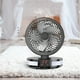 thumbnail image 4 of Wosthever Ventilador eléctrico de escritorio Enfriador silencioso Noche Ventilador de circulación vertical multifuncional Oficina Hogar Ajuste de 4 Electrodomésticos Negro Wosthever HA063635-01B, 4 of 6