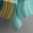 thumbnail image 5 of Teal and Gold Marble Flow Lines Pattern Square Tablecloth,Waterproof Square Table Cover,Wipeable Spillproof Washable Table Cover for Home Kitchen Party Decor 52"x52"(132x132cm), 5 of 6