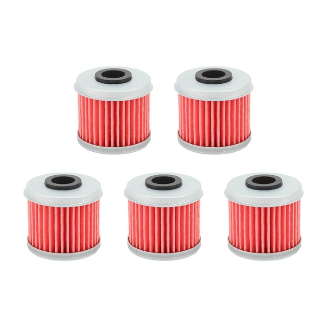 Filtro De Aceite De Motor De Motocicleta, Estructura Compacta De Filtro De Aceite De 5 Piezas De Alta Eficiencia Sellada Para Motocicleta ANGGREK Otros