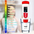thumbnail image 3 of Digital PH Meter PH/TDS/EC/Temperature 4 In 1 Water Quality Tester with Backlight Display IP65 Waterproof High Precision Water Purity Tester for Drinking Water Swimming Pool Aquarium, 3 of 9