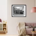 thumbnail image 3 of Historic Framed Print, Indians at White House, 17-7/8" x 21-7/8", 3 of 9