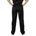 thumbnail image 2 of Panda Uniform by HeedFit Women’s Two Pocket Elastic Waist Scrub Pants, Black 9XL, 2 of 3
