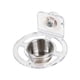 thumbnail image 5 of Comedero colgante para jaula de pájaros, accesorios para jaula, comedero resistente para periquitos de acero inoxidable Estilo B, 5 of 9