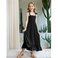 thumbnail image 3 of Arshiner Dress for Girls Summer Casual Holiday Mexican Maxi Dresses, 3 of 6
