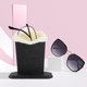 thumbnail image 4 of Estante de exhibición de gafas de escritorio con gran apertura, organizador elegante de gafas, 3 unidades, 4 of 7