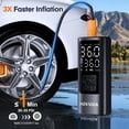 thumbnail image 2 of Inflador de Neumáticos Portátil HOVVIDA Compresor de Aire 150PSI con Medidor, 2 of 9