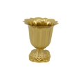 thumbnail image 1 of Florero vintage Zulema Jarrón de centro de mesa Oro, 1 of 8