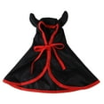 thumbnail image 4 of Gato Halloween perro disfraces capa ropa para as lindo para Cosplay suministros para as decoración M Zulema Disfraz de capa de Halloween, 4 of 6