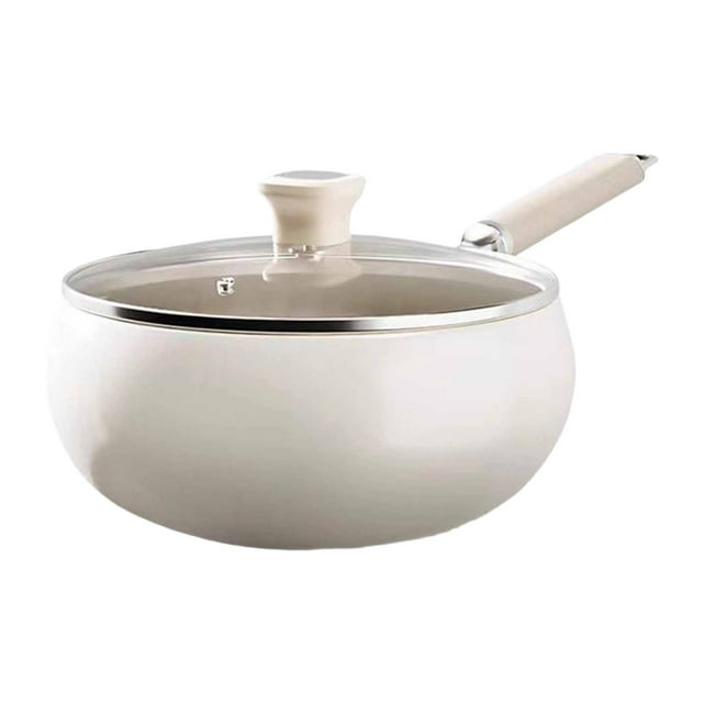jifeng Frying Pan Nonstick Cooker Cooking Pot Soup Pot for Soup Breakfast Vegetable 28cm