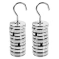 thumbnail image 1 of 2 Sets Slotted Mass Laboratory Slotted Weights Replacement Experiment Slotted Weight Scientific Experiments And Lab Equipment, 1 of 9