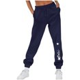 thumbnail image 2 of successthop Womens Sweatpants Fleece Pants Printed ELastic Waist Sportpants Drawstring Lightweight Trousers, 2 of 4
