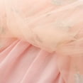 thumbnail image 6 of WhouRiu Toddler Girl's Skirt Feather Embroidery Sequin Ballet Dance Skirt Children Knee-Length Tulle Festive Party Skirts Pink,Sized 2-3, 6 of 7