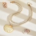 thumbnail image 2 of Jewelry summer beach vacation style alloy shell pendant necklace female ocean, 2 of 3