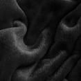 thumbnail image 3 of Flannel Sheets Queen Size Black - Super Soft Fleece Sheets Set Fluffy Extra Plush, 4 Piece(Include Fitted Sheet, Flat Sheet, 2 Pillowcases), 3 of 7