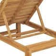 thumbnail image 5 of vidaXL Sun Lounger Solid Teak Wood, 5 of 5