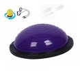 thumbnail image 4 of Pelota de equilibrio, media pelota de , entrenamiento de equilibrio para mujeres con bandas de resistencia y bomba para gimnasio, entrenamiento Púrpura, 4 of 8