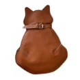 thumbnail image 3 of Bolsos para mujer, bandolera, bonita mochila, mochila de día, moda informal, multiusos, pecho Marrón, 3 of 9