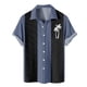thumbnail image 1 of Men's Hawaiian Printed Button Short Sleeve Shirts Men's Casual Fashion Short Sleeve Shirts 7XL, 1 of 4