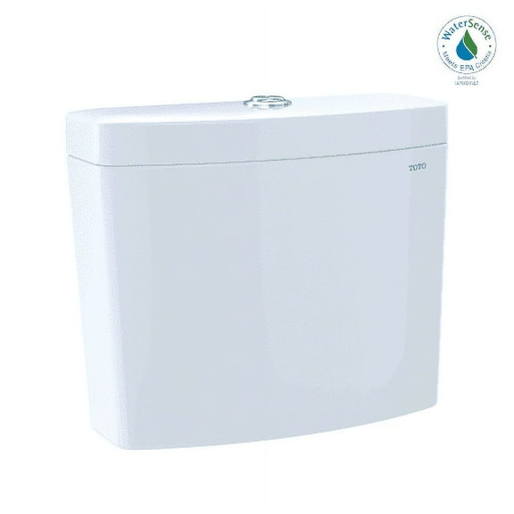 TOTO® Aquia® IV Dual Flush 1.28 and 0.9 GPF Toilet Tank Only with WASHLET®  Auto Flush Compatibility, Cotton White - ST446EMNA#01
