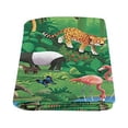 thumbnail image 2 of CADecor Wild Aninals In Forest Blanket Throw Super Soft Warm Bed or Couch Blanket 58x80 inches, 2 of 2