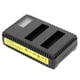 thumbnail image 5 of Cargador de batería para cámara Bling Bling dual portátil Negro con Pantalla LCD, 5 of 12