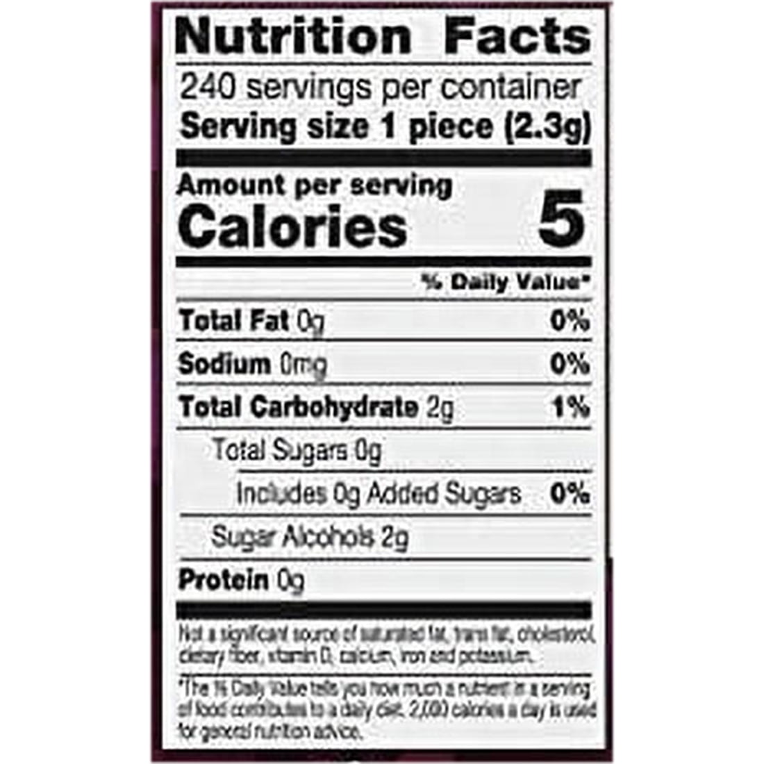 ICE BREAKERS Ice Cubes Black Cherry Sugar Free Chewing Gum Bottles, 3.24 oz (6 Count, 40 Pieces)