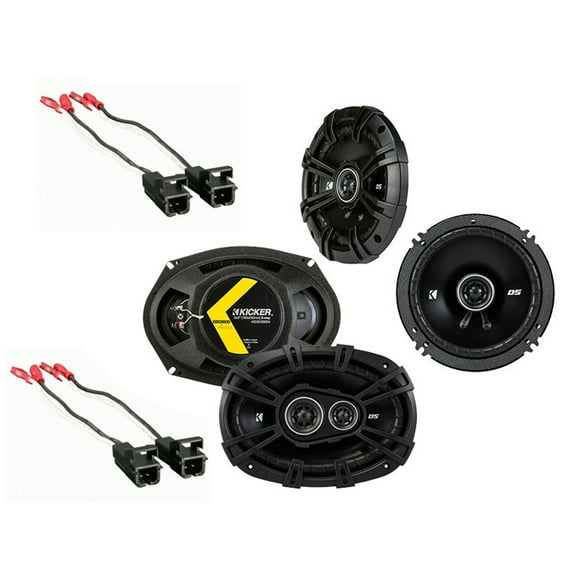 Fits Chevy Monte Carlo 2000-2007 OEM Speaker Upgrade Kicker DSC65 DSC693 Package
