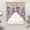 khaki, variant on Purple Iris Swag Valances for Windows, Kitchen Window Curtains Over Sink, Spring Vintage Flowers Butterfly Leaves Khaki Window Treatment Curtains for Living Room/Bedroom Curtains 2 Panel Sets 36"x45"
