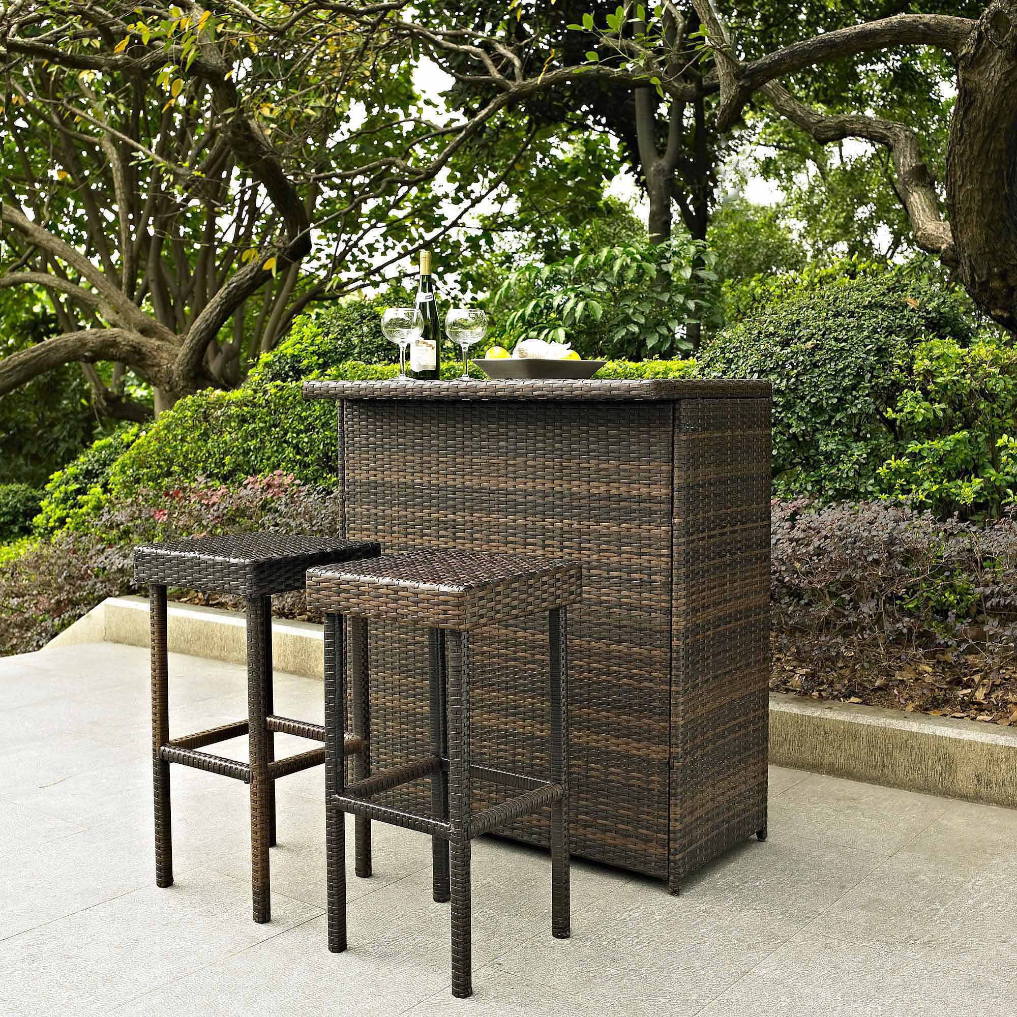 Outdoor Wicker Patio Furniture crosley furniture palm harbor 3-piece outdoor wicker bar set Outdoor Wicker Patio Furniture crosley furniture palm harbor 3-piece outdoor wicker bar set