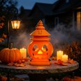 thumbnail image 4 of Kyusrd Pumpkin Lantern Lights for Halloween Decor,Battery Operated LED Pumpkin Hanging Decoration With Illuminated Face Suitable for Yard Decor, 4 of 7