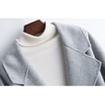 thumbnail image 3 of Maydear Women's Autumn Woolen Coat, Medium-length Style Leisure Double-Faced Wool Coat, 3 of 4