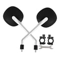 thumbnail image 2 of Quzzie 2 Pieces Bicycle Rearview Mirror Cycling Rearview High Definition Bike Bar End Mirror Motorcycle Back View Mirror Durable Construction Suitable for Daily Riding Touring Black, 2 of 8