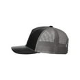 thumbnail image 2 of Richardson 112FPR Rope Trucker Cap-Black/ Charcoal, 2 of 3