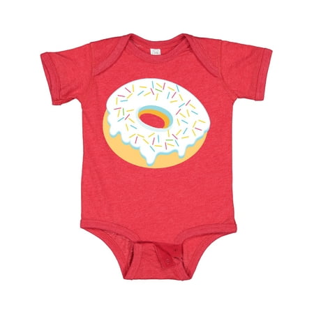 

Inktastic White Donut with Sprinkles Gift Baby Boy or Baby Girl Bodysuit