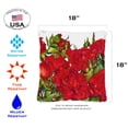 thumbnail image 2 of Toland Home Garden Set of 2 Rosette Blooms Spring Pillow Covers 18x18 Inch Flower Throw Pillows, 2 of 4