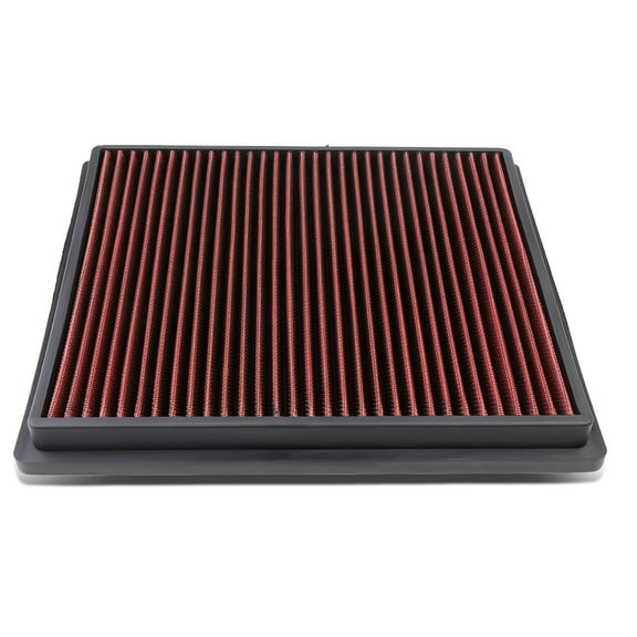 DNA Motoring AFPN-070-RD Chevy Malibu / Buick Regal / LaCrosse Reusable & Washable Replacement High Flow Drop-in Air Filter (Red) Fits select: 2010 BUICK ALLURE/LACROSSE