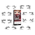 thumbnail image 2 of 2025 Eyeliner Halloween Eyeliner Sticker,Eyeshadow Stickers Horror Fashion Stage Party Makeup Tools Decorative Eyeliner, 2 of 5