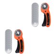 thumbnail image 4 of Injueey Rodillo rotativo de 45 mm, máquina de guía de tela de costura redonda Manual, herramienta de artesanía para acolchar, naranja naranja 10 consejos 2piezas Injueey CBP122824, 4 of 6