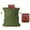 Green, variant on Camping & Hiking Belt Bag - Foraging Pouch for Travel Camping and Outdoor Adventures, 22X22 cm, Khaki