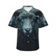 thumbnail image 1 of Fotbe Moody Ram Portrait Camisa Hawaiana para Hombre Unisex – Camisa Casual de Verano con Botones de Manga Corta de Algodón y Lino,Large, 1 of 7